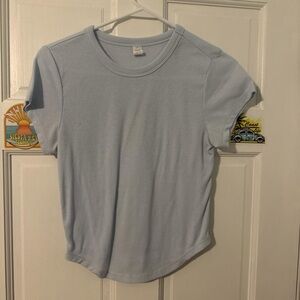 Old Navy Light Blue Crop Top